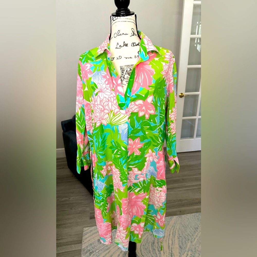 Lilly Pulitzer Multi colored shirt dress